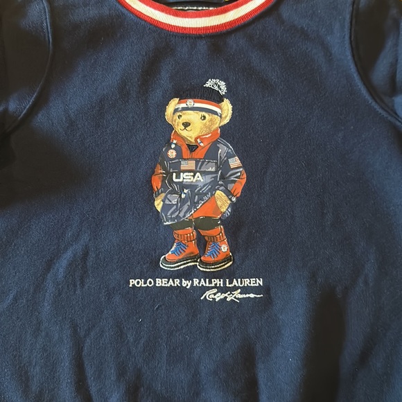 Ralph Lauren girls Team USA Official Sweatshirt - Picture 6 of 16